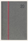 Kalendarz 2020 Ksiażkowy A4 Classic szara juta