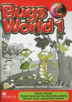Bugs World 1C Zeszyt ćwiczeń - Kondro Magdalena, Read Carol, Soberon Ana