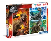 Puzzle SuperColor 3x48: Jurassic World (25250)