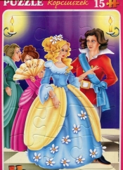 Puzzle maxi 15 elementów Kopciuszek - <br />