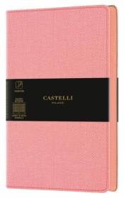 Notatnik 13x21cm kratka Castelli Harris Petal Rose
