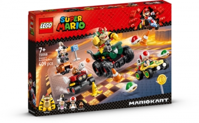 <img src='https://webimage.pl/pics/503/5/d5702018355503.jpg' style='height:440px' /> LEGO SUPER MARIO MARIO KART™ — BOWSER I WALECZNY WYŚCIG 72058
