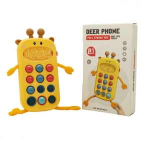 Telefon z silikonowymi przyciskami (125503)