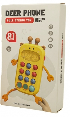 Telefon z silikonowymi przyciskami (125503)