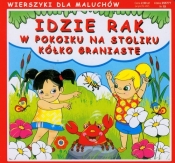 Idzie rak W pokoiku na stoliku Kółko graniaste