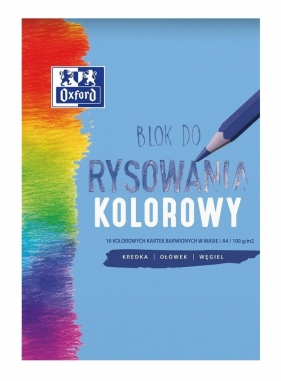 Blok rysunkowy Oxford: A4, 10k - kolorowy