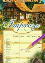 Kalendarz 2011 WN01 Impresje kalendarz notatnikowy