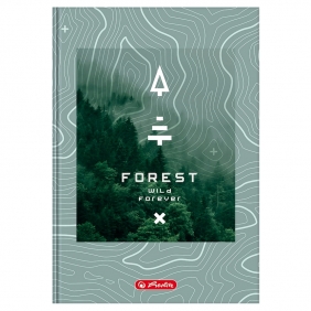 Brulion Herliz A5/96k kratka z marginesem, 1 szt