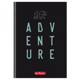 Brulion Herliz A5/96k kratka z marginesem, 1 szt