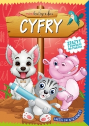 Minikaligrafia. Cyfry. Zeszyt z rowkami do pisania - Opracowanie zbiorowe