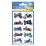 Naklejki dla dzieci - motory 3D (53750)