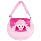 BEPPE Torebka różowy piesek 25cm (12828)