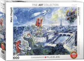 Puzzle 1000: Widok na Paryż, Marc Chagall (6000-0850)