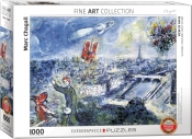Puzzle 1000: Widok na Paryż, Marc Chagall (6000-0850)