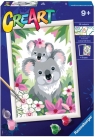  Malowanka CreArt dla dzieci: Słodkie koale (20050)Wiek: 9+