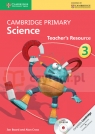 Cambridge Primary Science Teacher?s Resource 3 + CD Board Jon, Cross Alan