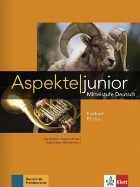 Aspekte junior B1+ Kursbuch mit Audios zum Download