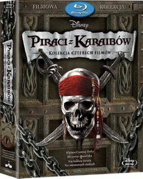 Piraci z Karaibów 1-4. Pakiet (4Blu-ray)