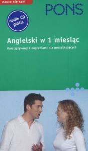 Pons Angielski w 1 miesiąc Ksiązka z płytą CD