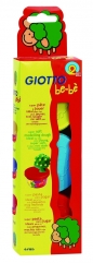 Zestaw z masą plastyczną Giotto Bebe 3x100g