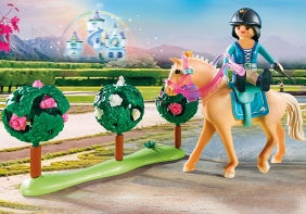 Playmobil Princess: Nauka jazdy konnej w stajni (70450)