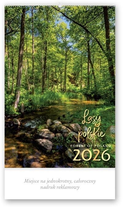 Kalendarz 2026 reklamowy Lasy polskie