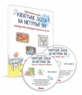 Kreatywne zajęcia na nietypowe dni + 2 CD - Kucharska-Lubiewska Natalia 