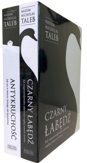 Pakiet: Czarny łabędź / Antykruchość - Nassim Nicholas Taleb