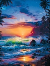 PUZZLE ISLAND SUNRISE 1000 ELEMENTÓW (156504)