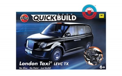 <img src='https://webimage.pl/pics/504/6/d5055286686504.jpg' style='height:440px' /> Klocki konstrukcyjne Airfix QUICKBUILD London Taxi