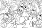 Puzzle dwustronne Plus 24: Kaczor Donald