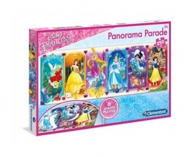 Puzzle 250: Panorama Parade Księżniczki (29750)