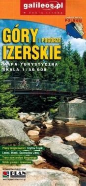 Mapa - Góry i Pogórze Izerskie 1:50 000 w.2022 - Opracowanie zbiorowe
