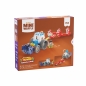 Klocki Waffle mini Farmer - Traktor z pługiem, 50 elementów (907504)