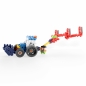 Klocki Waffle mini Farmer - Traktor z pługiem, 50 elementów (907504)