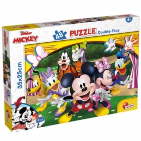 Disney Junior Puzzle Double-Face M-PLUS 48 Mickey