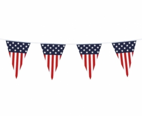 Girlanda USA flagi 6m 30x20cm