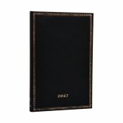 Kalendarz książkowy maxi 2027 Black Edition