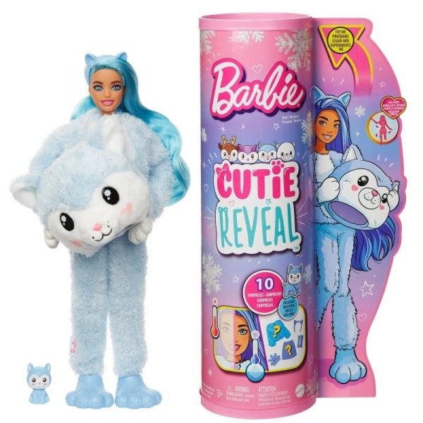 Laka Barbie Cutie Reveal Husky (HJM12/HJL63)