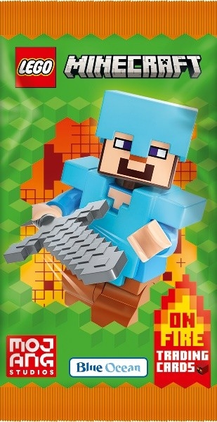 <img src='https://webimage.pl/pics/505/1/d4143891701505.jpg' style='height:440px' /> LEGO Minecraft TCC seria 3 saszetka z kartami 1szt.mix