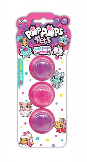 Pop Pops pets 3pak.