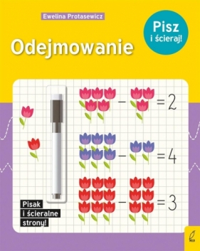 Pisz i ścieraj. Odejmowanie - Opracowanie zbiorowe