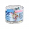 Klipy biurowe 32mm kolorowe pastel 12szt