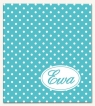 Kalendarz 2018 EWA Impress kieszonkowy niebieski w kropki