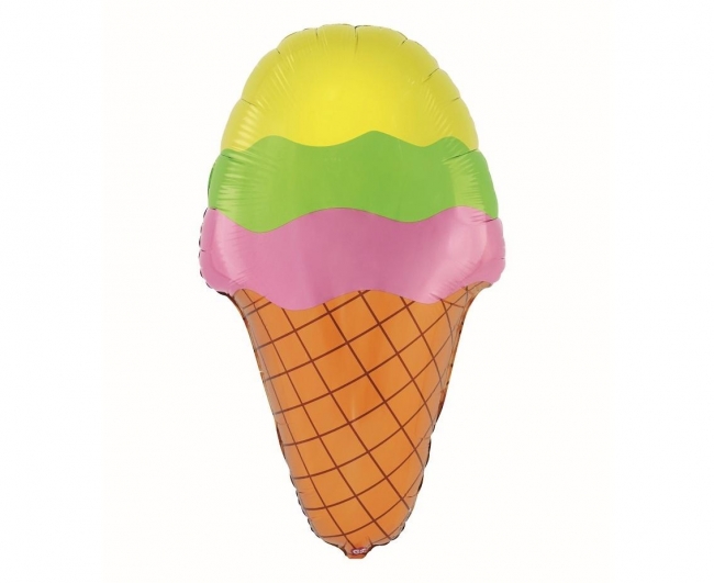 Balon foliowy Lody kolorowe 34x59cm
