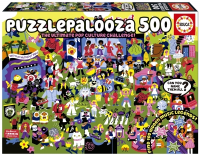 Puzzle The Best Of: Muzyka 500 el 114118