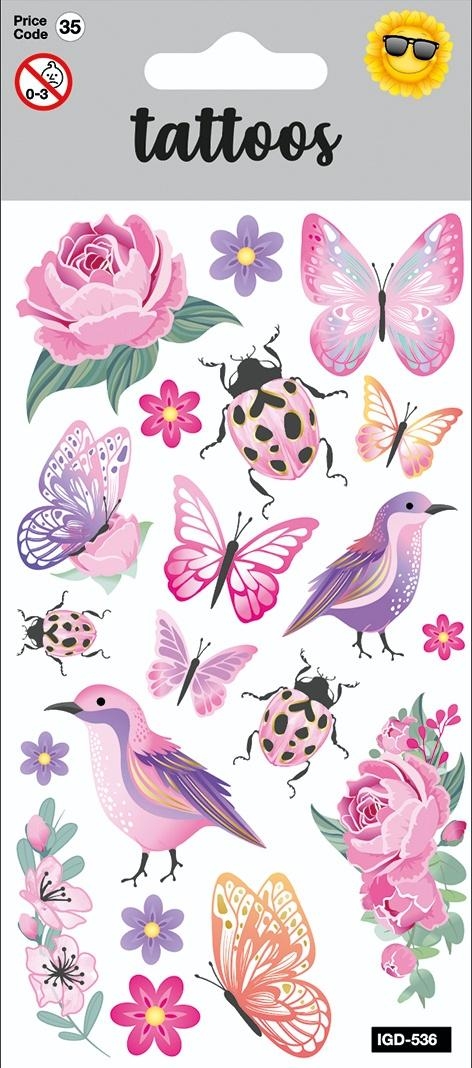 <img src='https://webimage.pl/pics/505/6/d7332823006505.jpg' style='height:440px' /> Tatuaże - Flower Butterfly Tattoo
