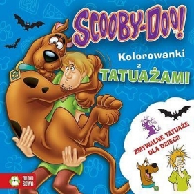 Scooby-Doo Kolorowanki z tatuażami