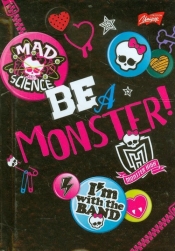 Brulion A6 Monster High w kratkę 96 kartek - <br />