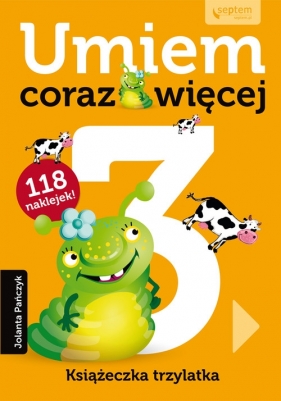 Umiem coraz więcej Książeczka trzylatka - Pańczyk Jolanta